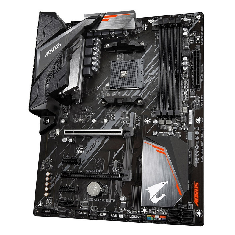 Материнська плата Gigabyte A520 Aorus Elite Socket AM4