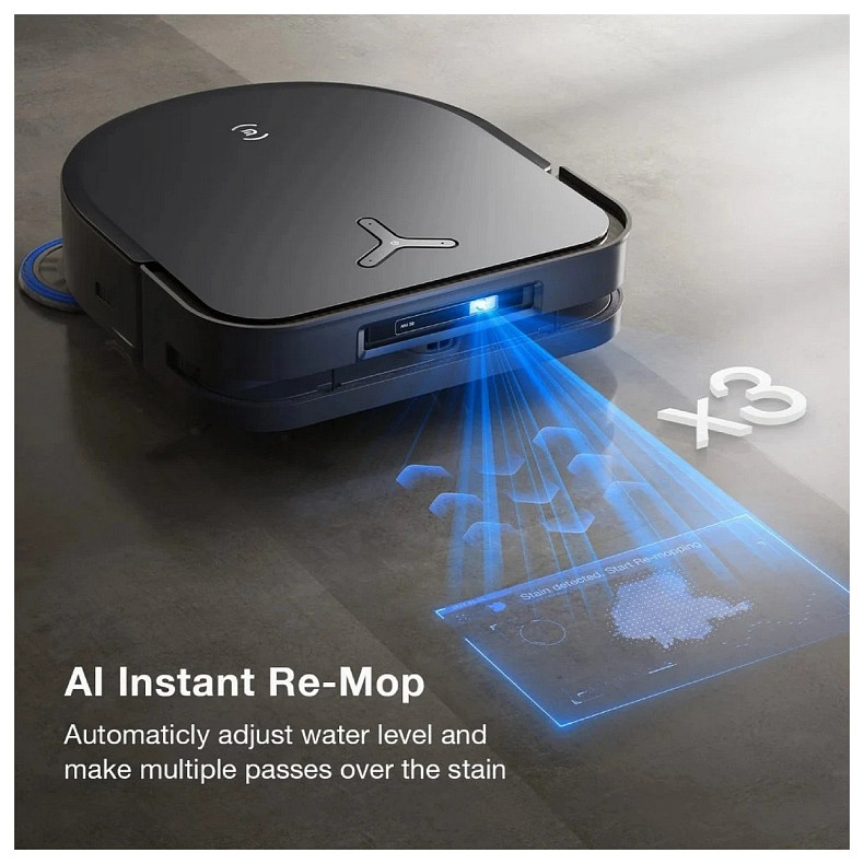 Робот-пилосос Ecovacs Deebot Ozmo X5 Pro Omni (DDX39) Black