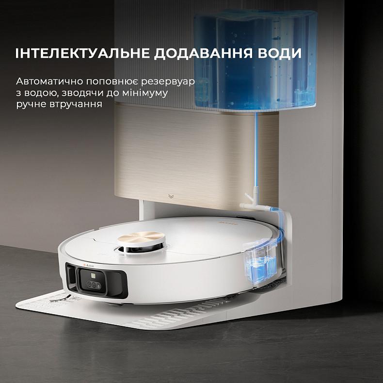 Робот-пылесос моющий Dreame Bot X40 Ultra Complete White