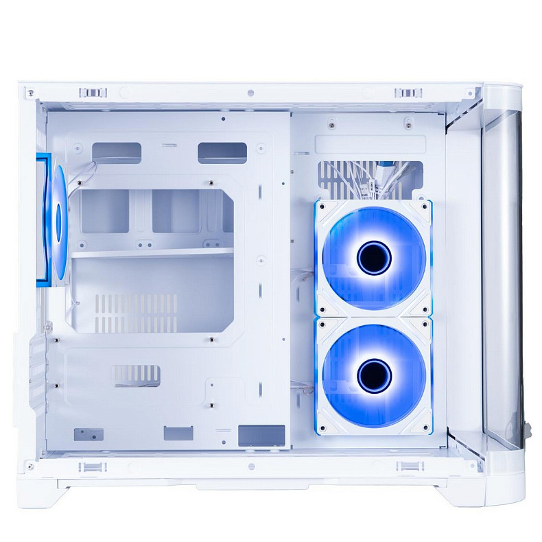 Корпус 1stPlayer UV6-WH-2FC7R-W-1FC7-W White без БП