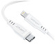 Кабель USB 2.0 USB-C to Lightning, 1,2 м, 3.0A, TPE C3-01 White Acefast