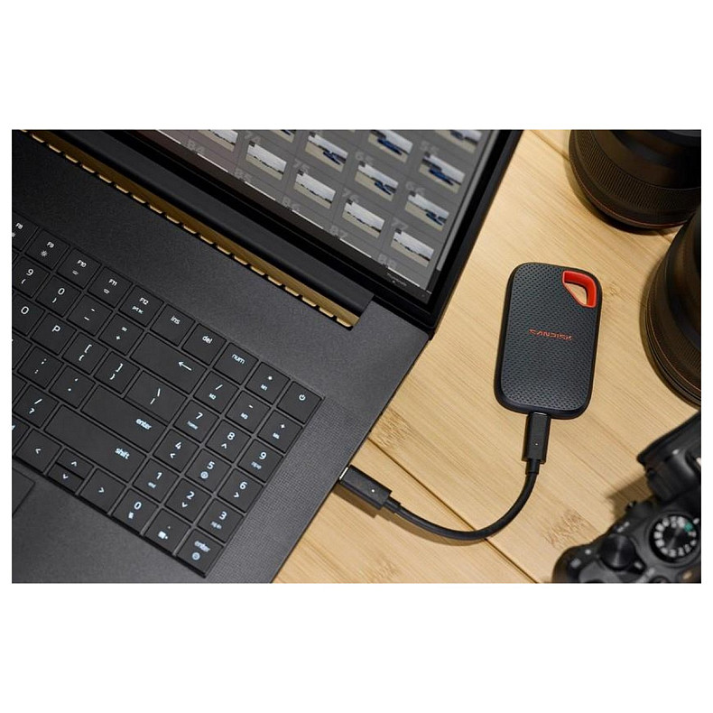 Портативный накопитель SSD 1TB SanDisk USB 3.2 (SDSSDE70-1T00-G25)