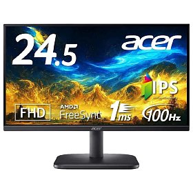 Монітор Acer 24.5" EK251QEbi D-Sub, HDMI, IPS, 100Hz, 1ms