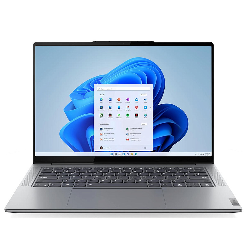 Ноутбук Lenovo 14.5_2.8K_OLED/Ultra7-155H/32/1TB SSD/RTX 4050 6GB/DOS/BL/Luna grey Yoga Pro7 14IMH9