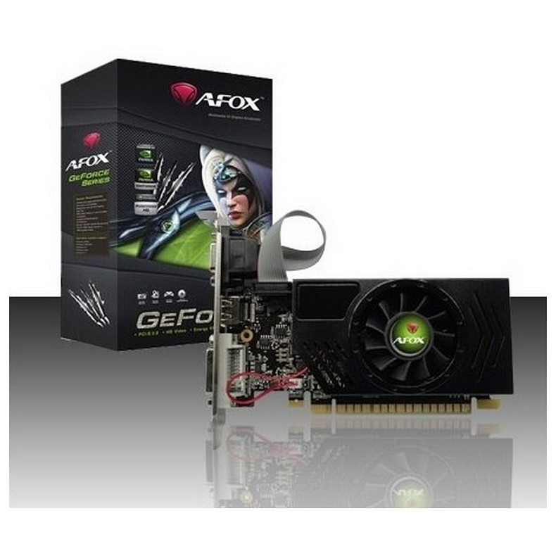 Видеокарта AFOX Geforce GT730 2GB DDR3 128Bit DVI-HDMI-VGA Low profile (AF730-2048D3L6)