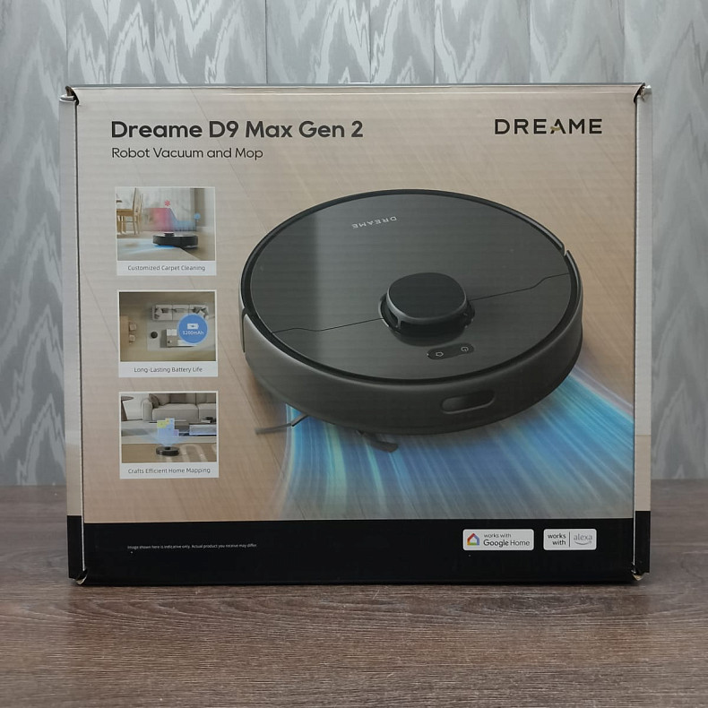 Робот-пилосос Dreame D9 MAX Black Gen 2 - Уцінка
