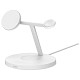 Зарядное устройство беспроводное Belkin 3в1 Magnetic Pad Qi2 15Вт, белый