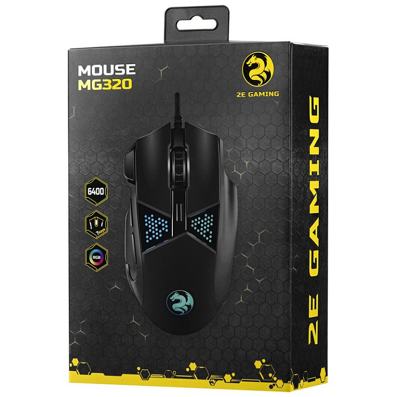 Мишка 2E Gaming MG320 Black (2E-MG320UB)