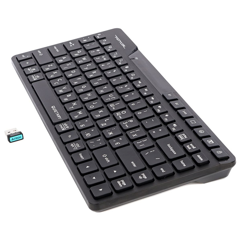 Клавіатура A4Tech Fstyler FBK26C AS quiet key(Black)