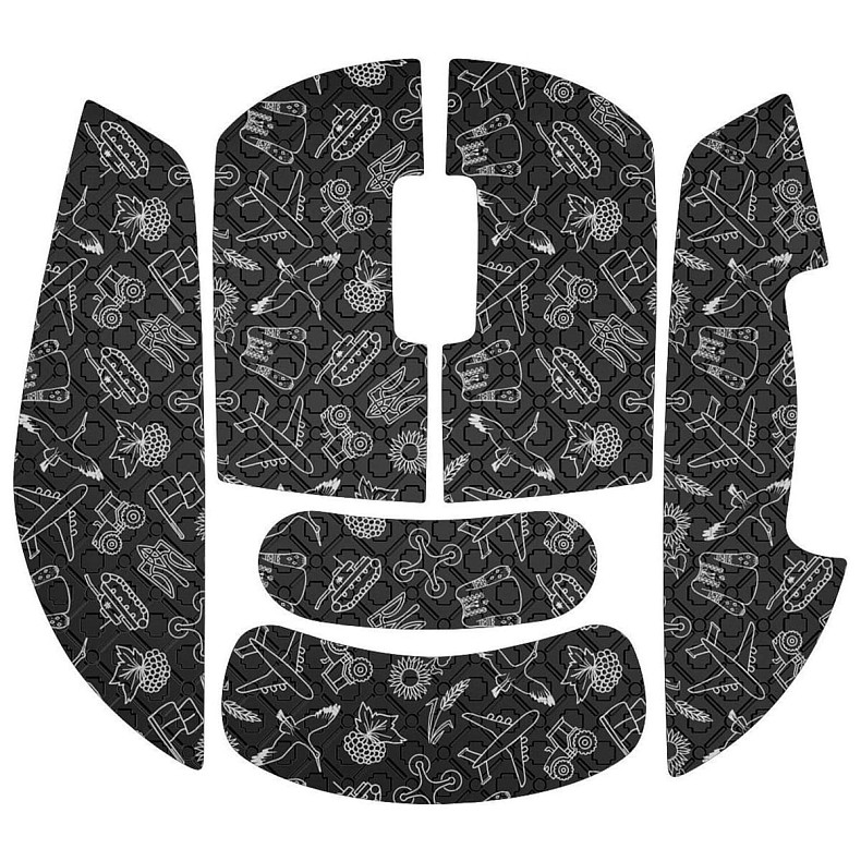 Мышь HATOR Quasar 2 ULTRA 4K wireless (HTM570BL) black/lilac