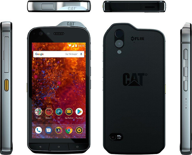 Смартфон CAT S61 4/64GB Dual SIM Black