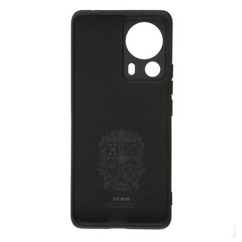 Чохол-накладка Armorstandart Icon для Xiaomi 13 Lite 5G Camera cover Black (ARM66503)