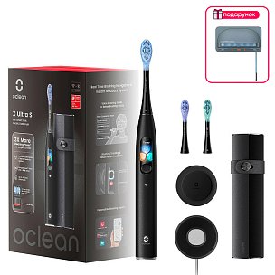 Електрична зубна щітка Oclean X Ultra Set Black