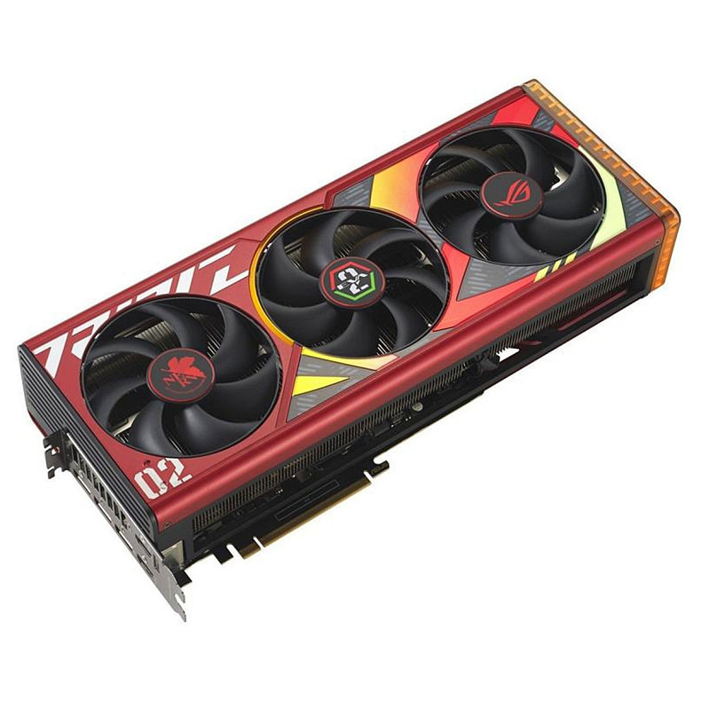 Видеокарта Asus GeForce RTX 4090 24GB GDDR6X ROG Strix OC EVA-02 Edition (ROG-STRIX-RTX4090-O24G-EVA-02-E