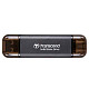 SSD диск Transcend 256GB USB 3.1 Gen 2 Type-A/C ESD310 Black