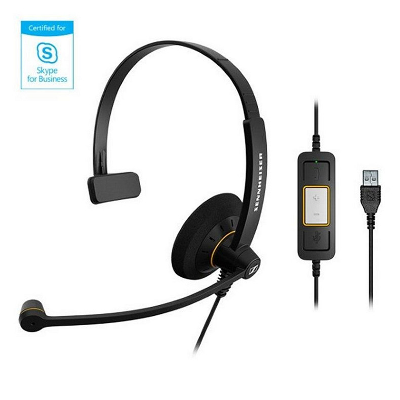 Гарнитура Sennheiser SC 30 USB ML Black (1000550)