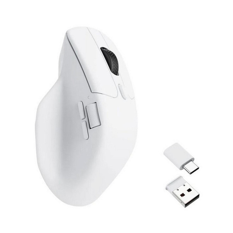 Мышь Keychron M6 BT/WL/USB-A/USB-C, белый