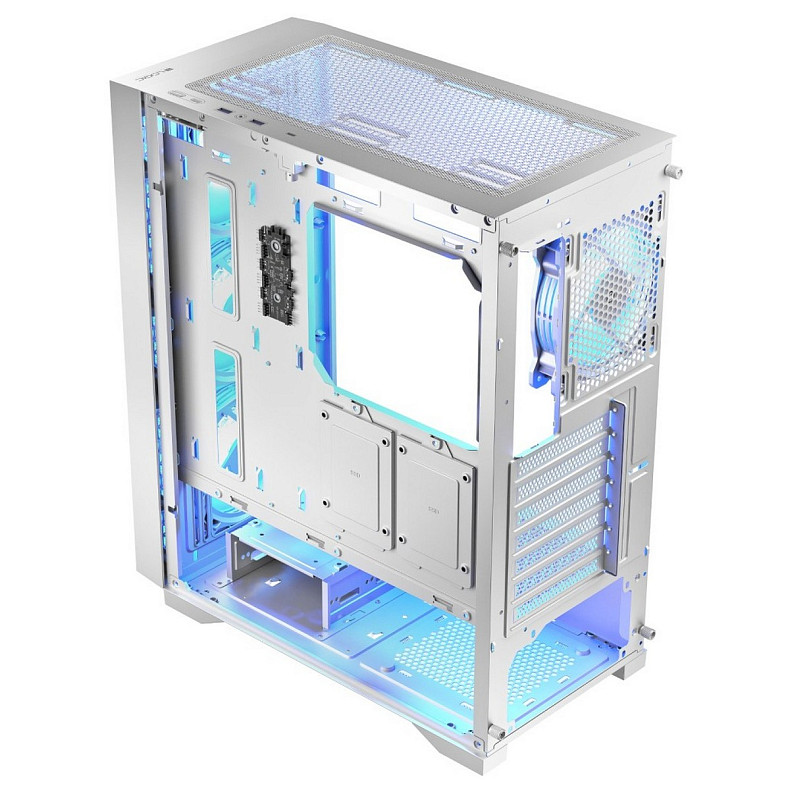 Корпус LogicConcept dart pro argb midi white mesh fans 4x120mm без БП ATX