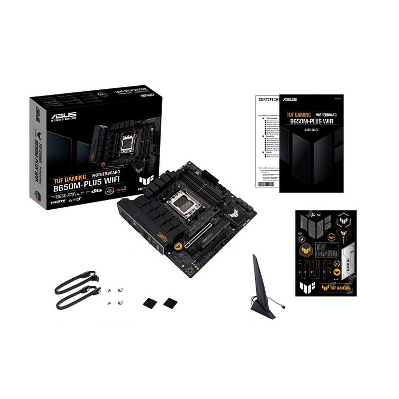 Материнская плата Asus TUF GAMING B650M-PLUS WIFI Socket AM5