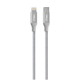 Кабель Ttec (2DK41G) AlumiCable USB-C - Lightning 1.5м, Silver