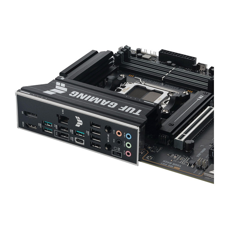 Материнская плата ASUS TUF GAMING B650E-PLUS WIFI sAM5 B650 4xDDR5 M.2 HDMI DP WiFi BT ATX