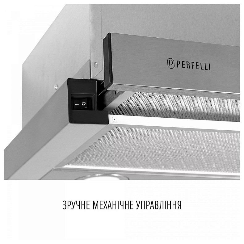 Витяжка Perfelli TL 6622 I 1000 LED
