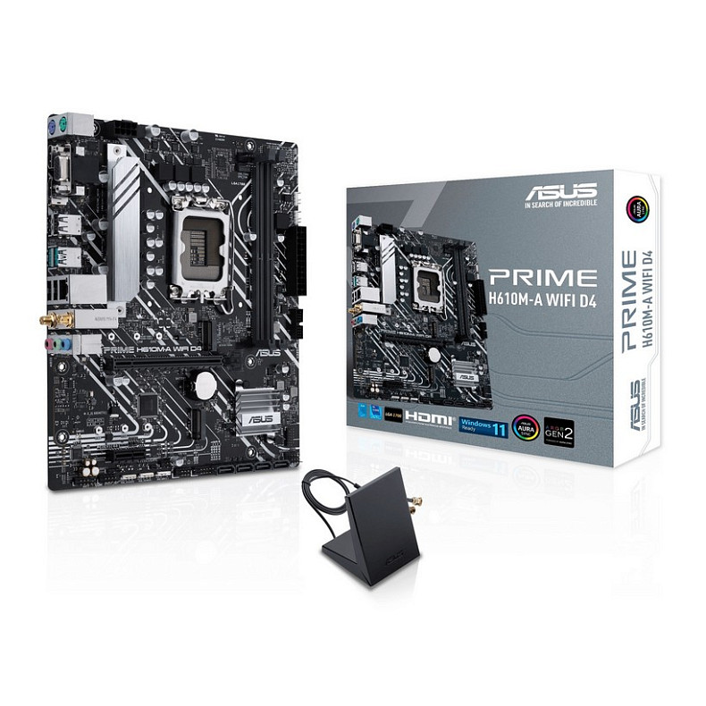 Материнська плата Asus Prime H610M-A WIFI D4 Socket 1700