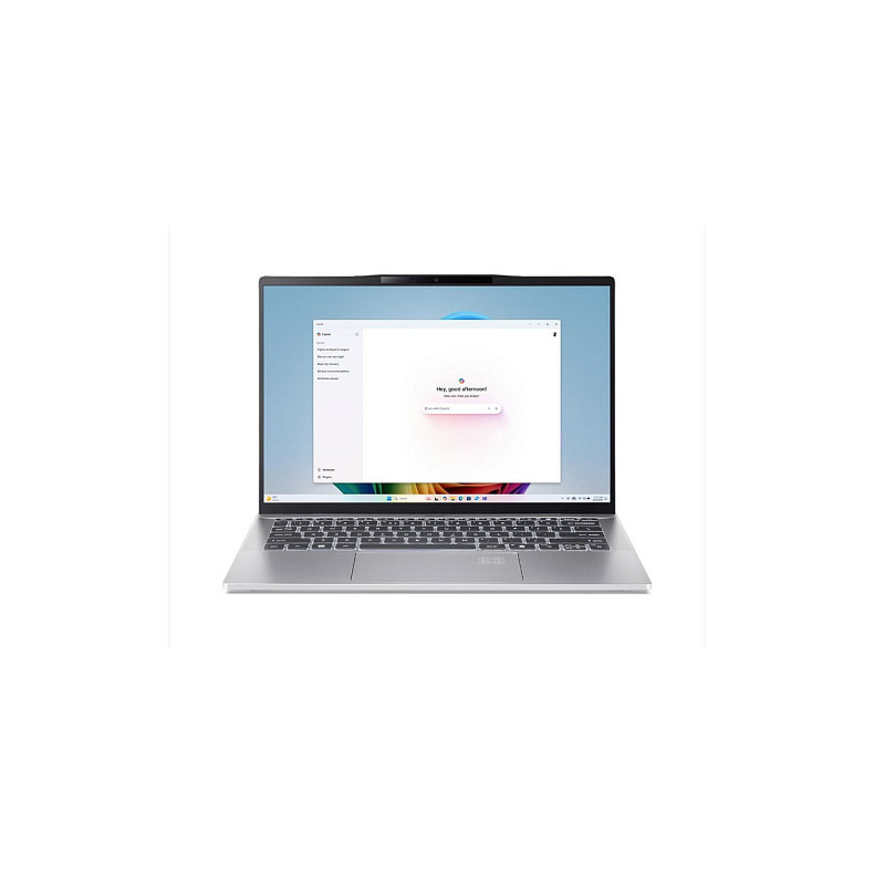 Ноутбук Acer Swift 14 AI SF14-61T 14" WUXGA IPS, AMD R9-365, 16GB, F512GB, UMA, Win11, сріблястий