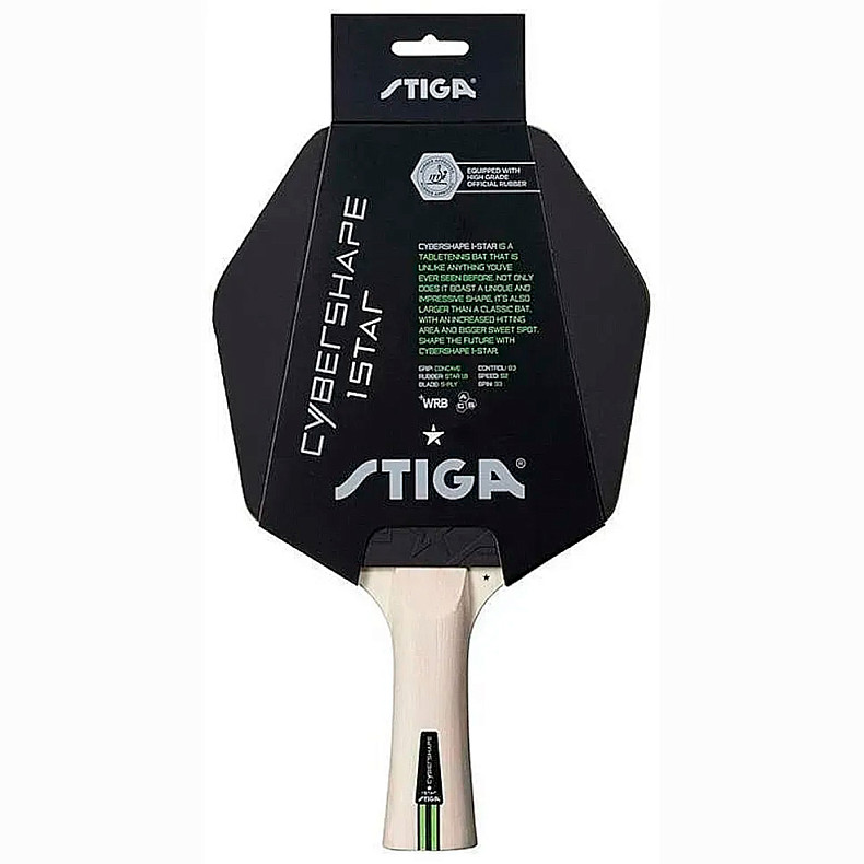Ракетка для настольного тенниса Stiga Cybershape 1 Star FL (1211-0906-35)