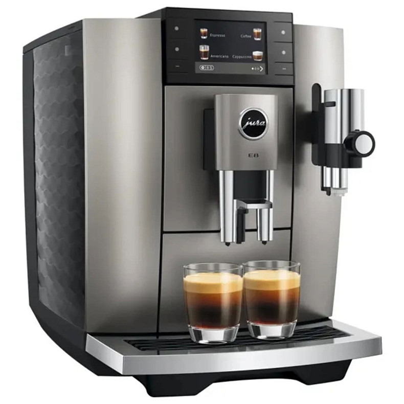 Кавомашина JURA E8 Midnight Silver ED (15712)