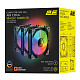 Корпусный вентилятор 2E GAMING Air Cool Magic Mirror ACF120MB-ARGB, 3x120мм, 2000rpm, 4pin PWM +5VAR