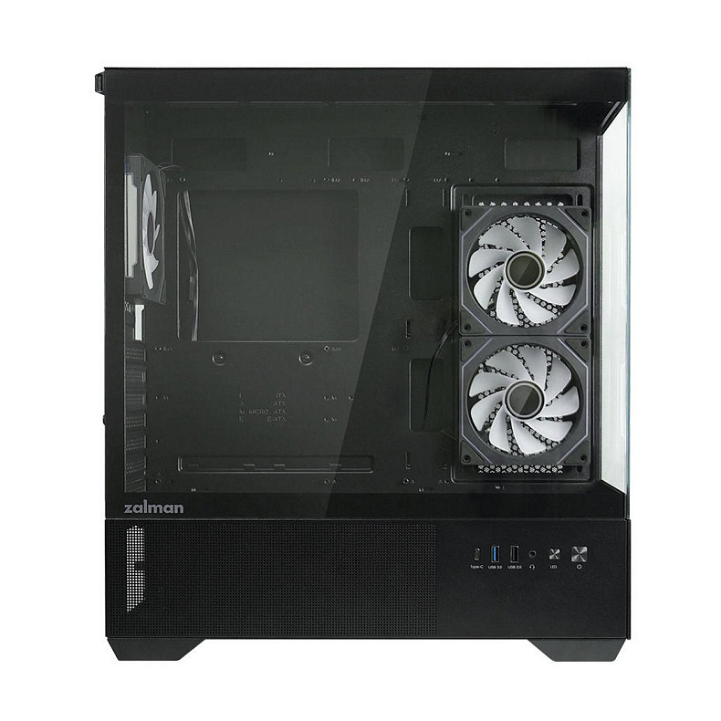 Корпус Zalman Chronix V2 без БЖ, 1xUSB3.0, 1xUSB2.0, 1x Type C, 2x120мм ARGB Reverse, 4x120мм ARGB,
