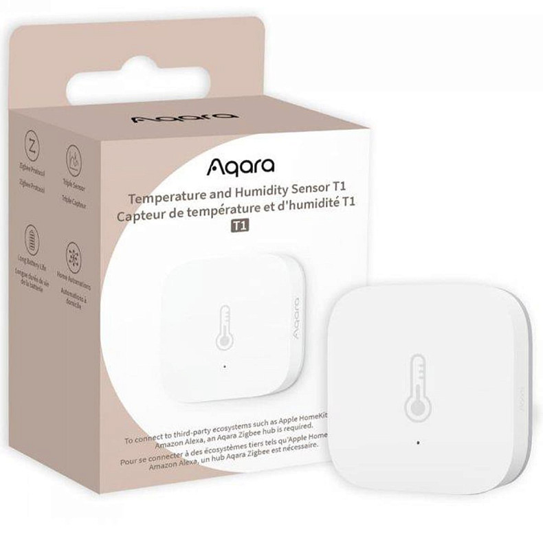 Датчик температури і вологості Aqara T1 (TH-S02D)