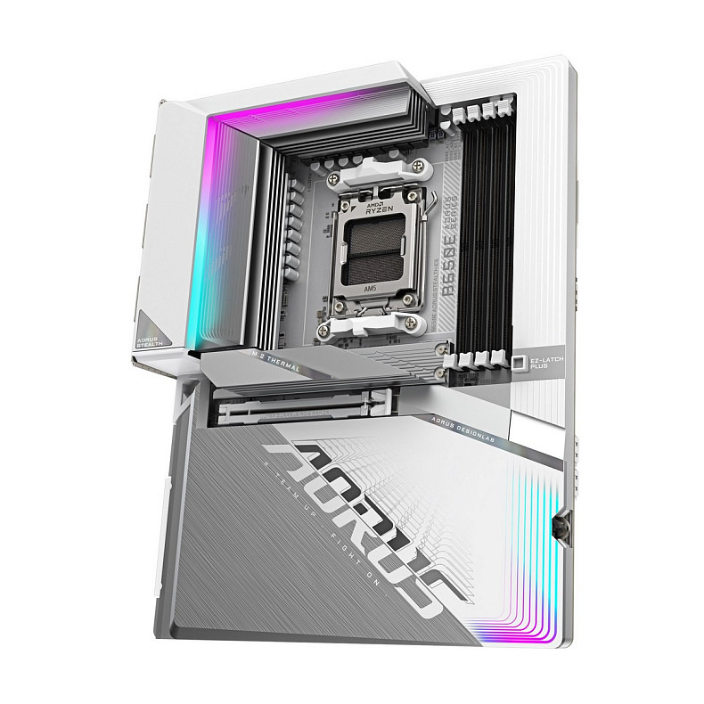 Материнська плата Gigabyte B650E A Stealth Ice Socket AM5