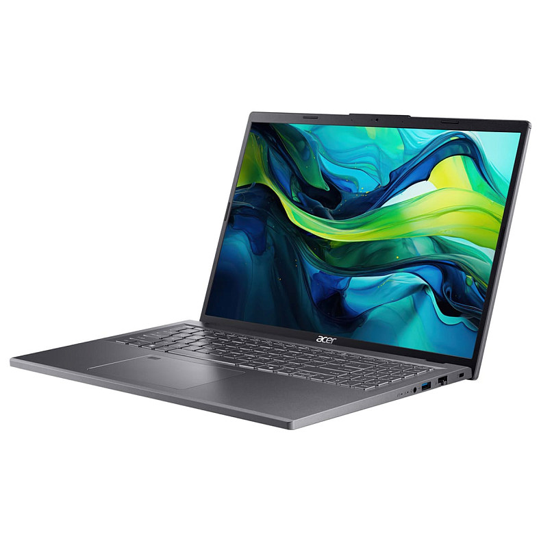 Ноутбук Acer Aspire 16 A16-51GM 16" WUXGA IPS, Intel 5-120U, 16GB, F512GB, NVD2050-4, Lin, серый