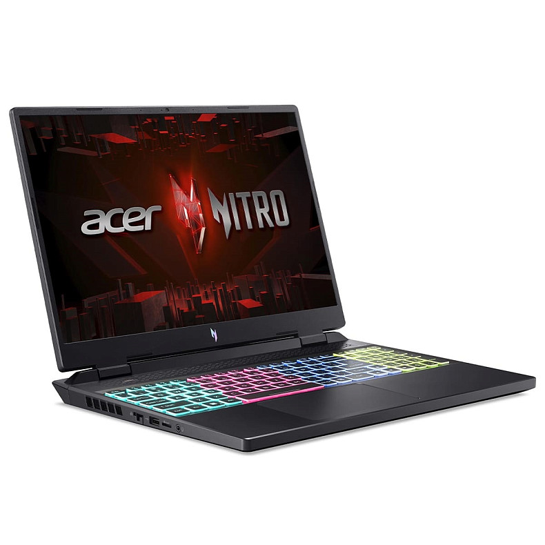 Ноутбук Acer Nitro 16 AN16-41 16" WUXGA IPS, AMD R7-7735HS, 16GB, F512GB, NVD4060-8, Lin, черный