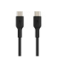 Кабель Belkin USB-C > USB-С, PVC, 1м, черный