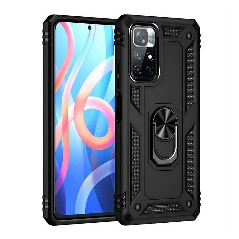 Чeхол-накладка BeCover Military для Xiaomi Poco M4 Pro 5G Black (707120)