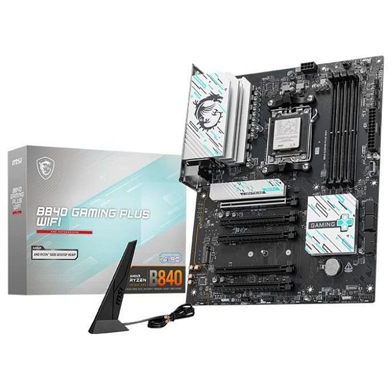 Материнська плата MSI B840 SAM5 ATX B840 GAMING PLUS WIFI