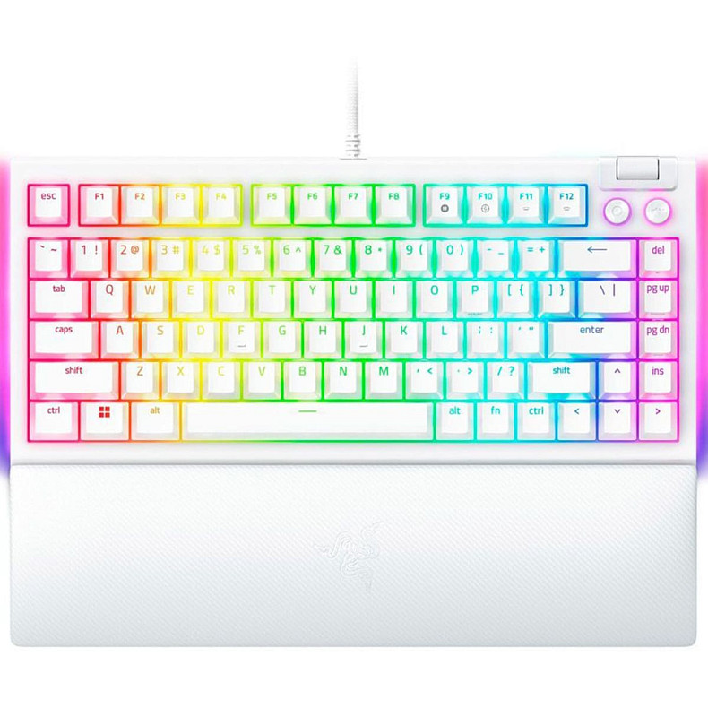 Клавиатура механическая RAZER BlackWidow V4 75%, White (RZ03-05001700-R3M1)