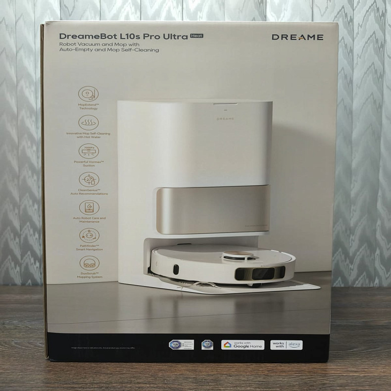 Робот-пылесос моющий Dreame L10s PRO Ultra Heat  -  Уценка