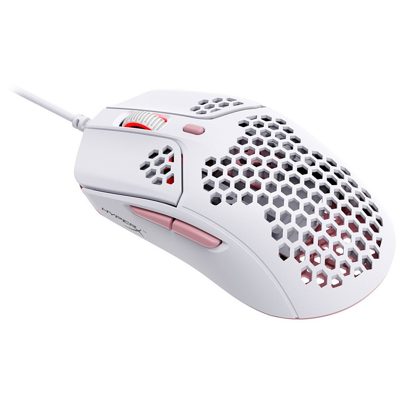 Мишка HyperX Pulsefire Haste USB, White/Pink