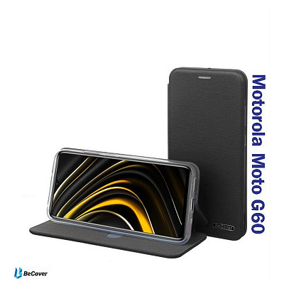 Чохол-книжка BeCover Exclusive для Motorola Moto G60/G60s Black (706996)