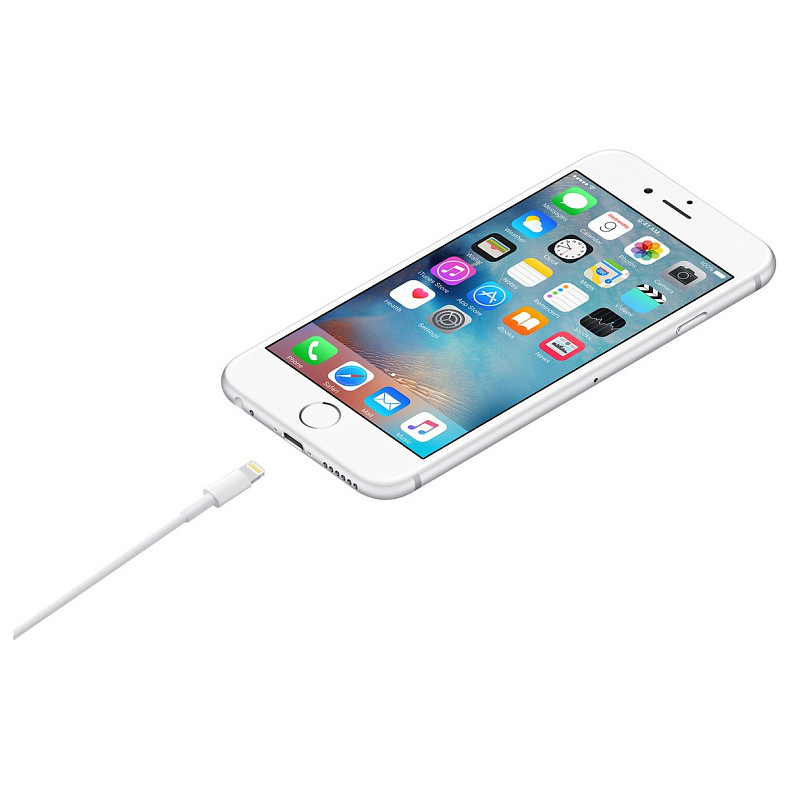 Кабель Apple Lightning - USB (M/M), 1 м, White (MUQW3ZM/A)