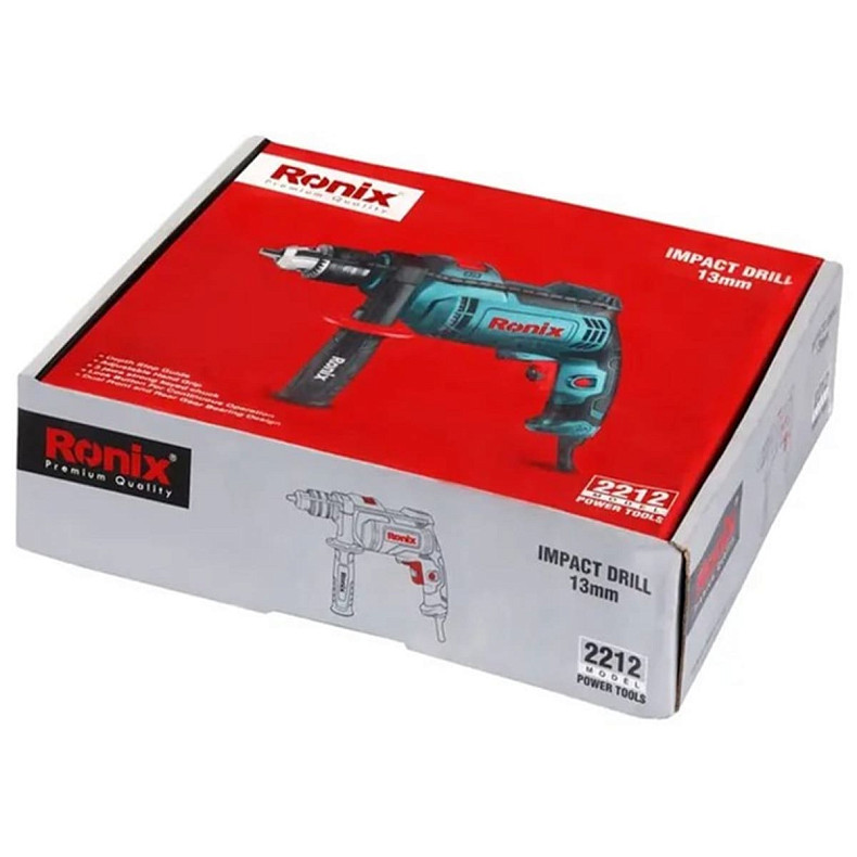 Дрель Ronix ударная 800Вт (2212)
