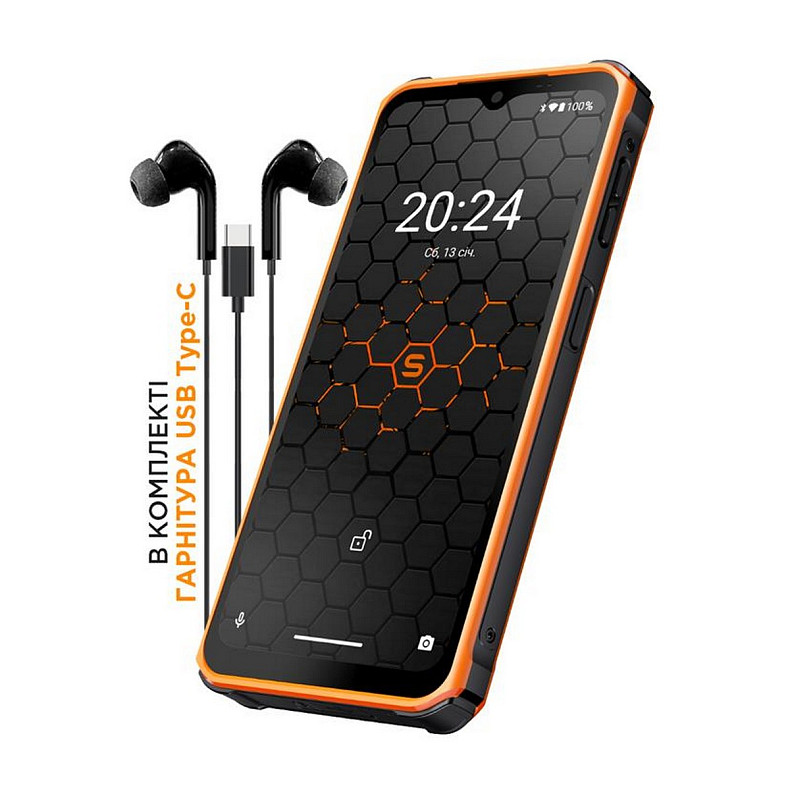 Смартфон Sigma mobile X-treme PQ56 Dual Sim Black/Orange