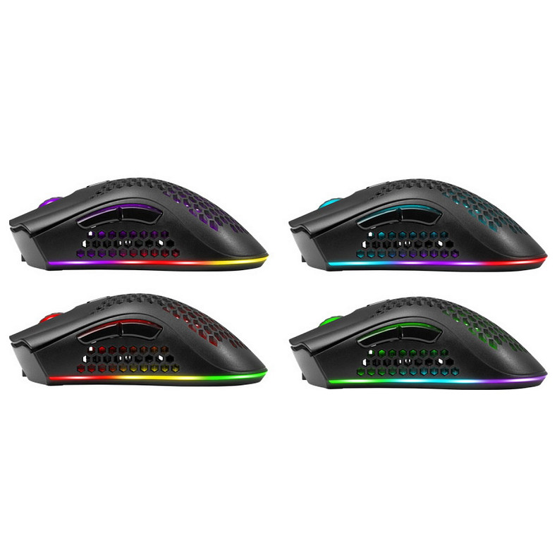 Мышь Defender Warlock GM-709L RGB, Black (52709)