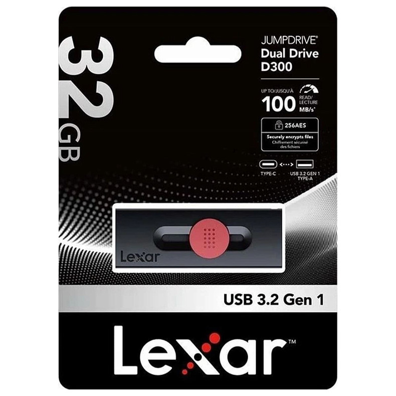 Флешка Lexar USB3.2 32GB (LJDD300032G-BNBNG)