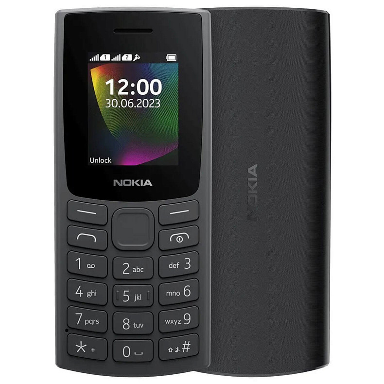 Мобільний телефон NOKIA 106 TA-1564 DS charcoal