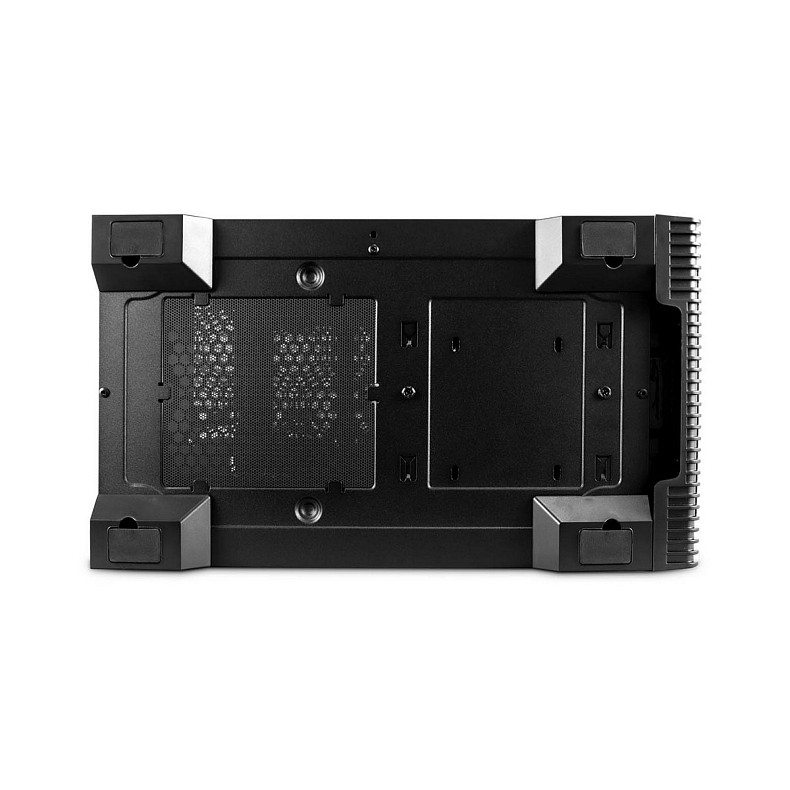 Корпус 1stPlayer T3-BK-4F1 Black без БП